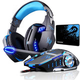 Luxury Gaming Headset Deep Bass Stereo With LED Ligh