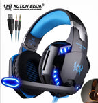 Luxury Gaming Headset Deep Bass Stereo With LED Ligh